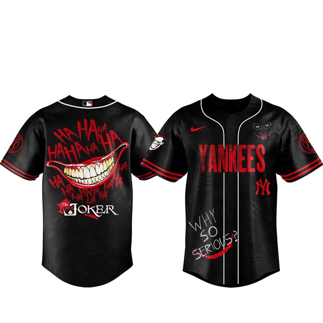 Baseball Team X Joker Game Night 2026 Baseball Jersey