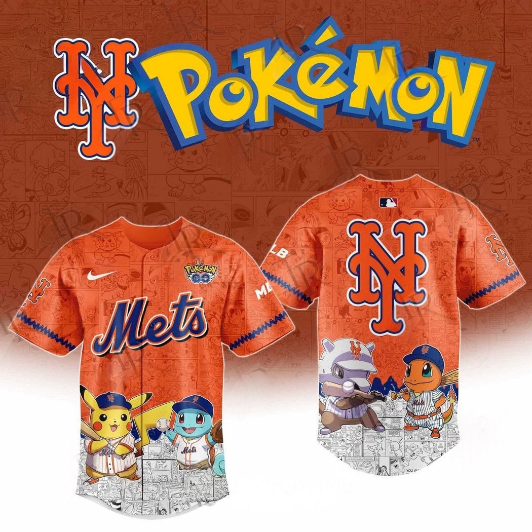 2025 Baseball Team Pokemon Go Special Edition Baseball Jersey Gift Ideas For Baseball Players