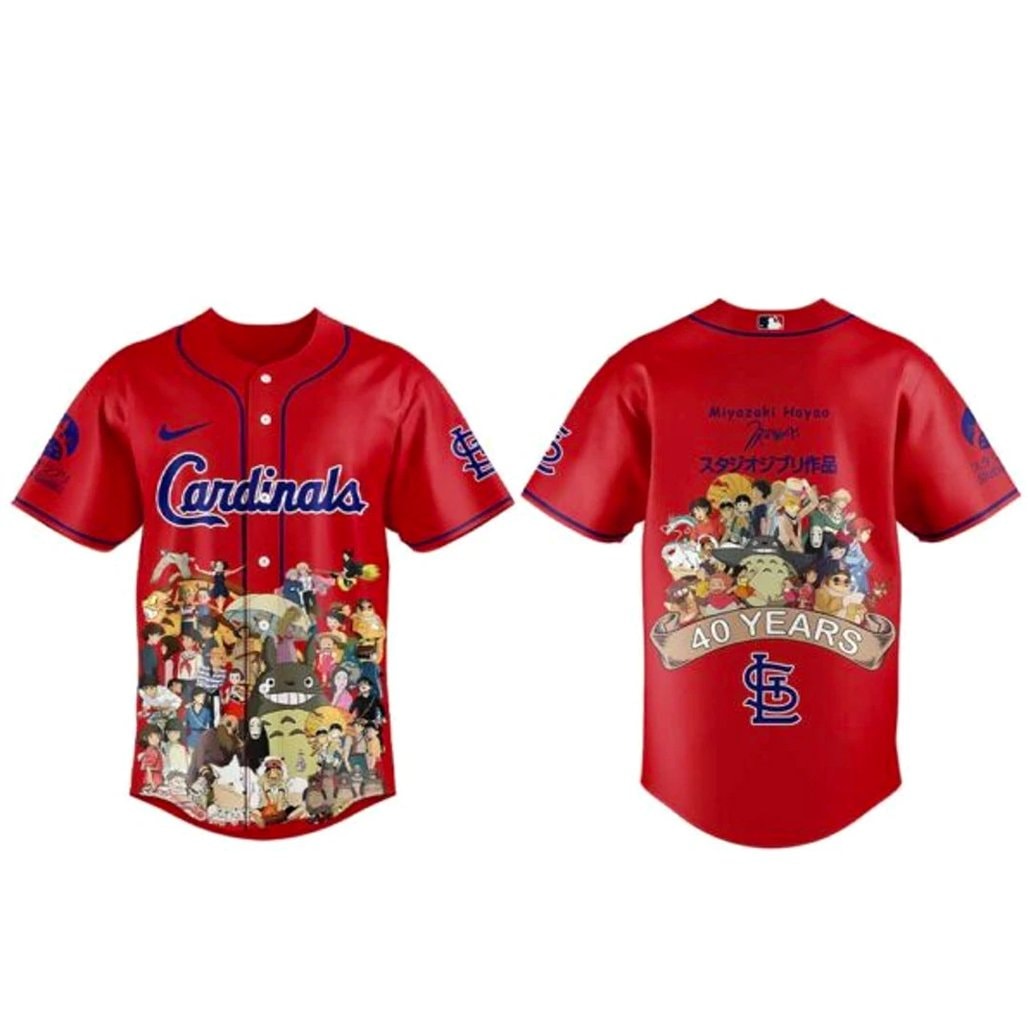 Baseball Team x Studio Ghibli 40th Anniversary Baseball Jersey