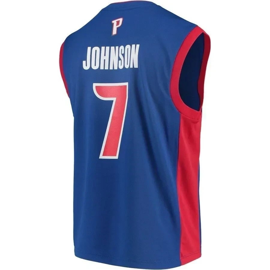 Stanley Johnson Detroit Pistons Road Jersey Blue Unisex Adult Sizes S-3XL