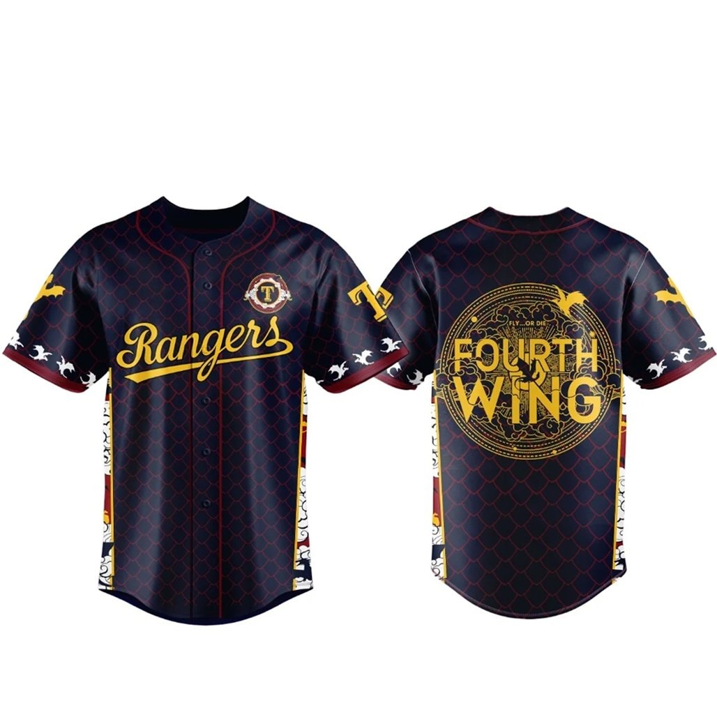 Baseball Team Fly Or Die Fourth Wing 2026 Baseball Jersey