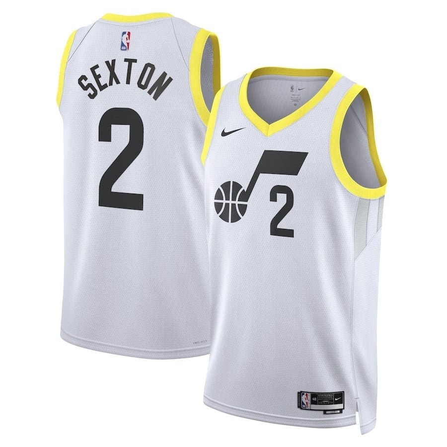 Colin Sexton 2 Utah Jazz Unisex Swingman Jersey Association Edition White