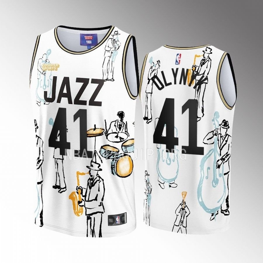 Kelly Olynyk 41 Basketball Team Basketball & KidSuper Studios Unisex Hometown Jersey