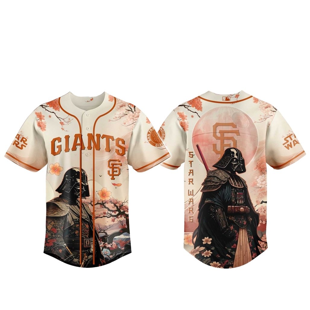 Baseball Team x Star Wars Cherry Blossom 2026 Baseball Jersey