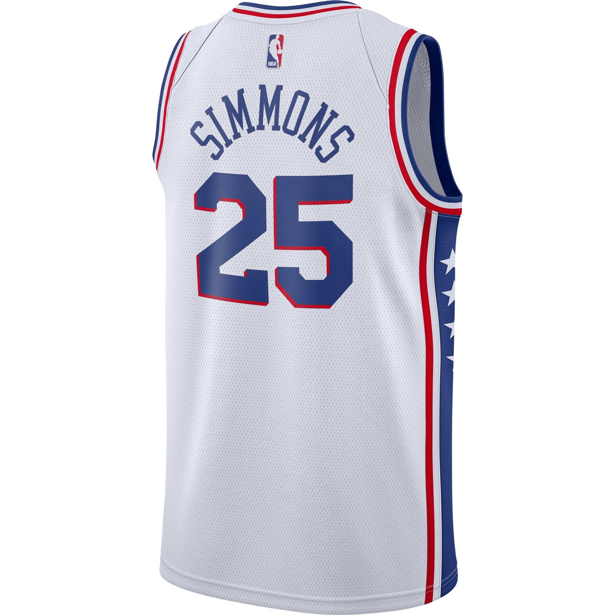 Ben Simmons Philadelphia 76ers Swingman Jersey White - Association Edition Jersey