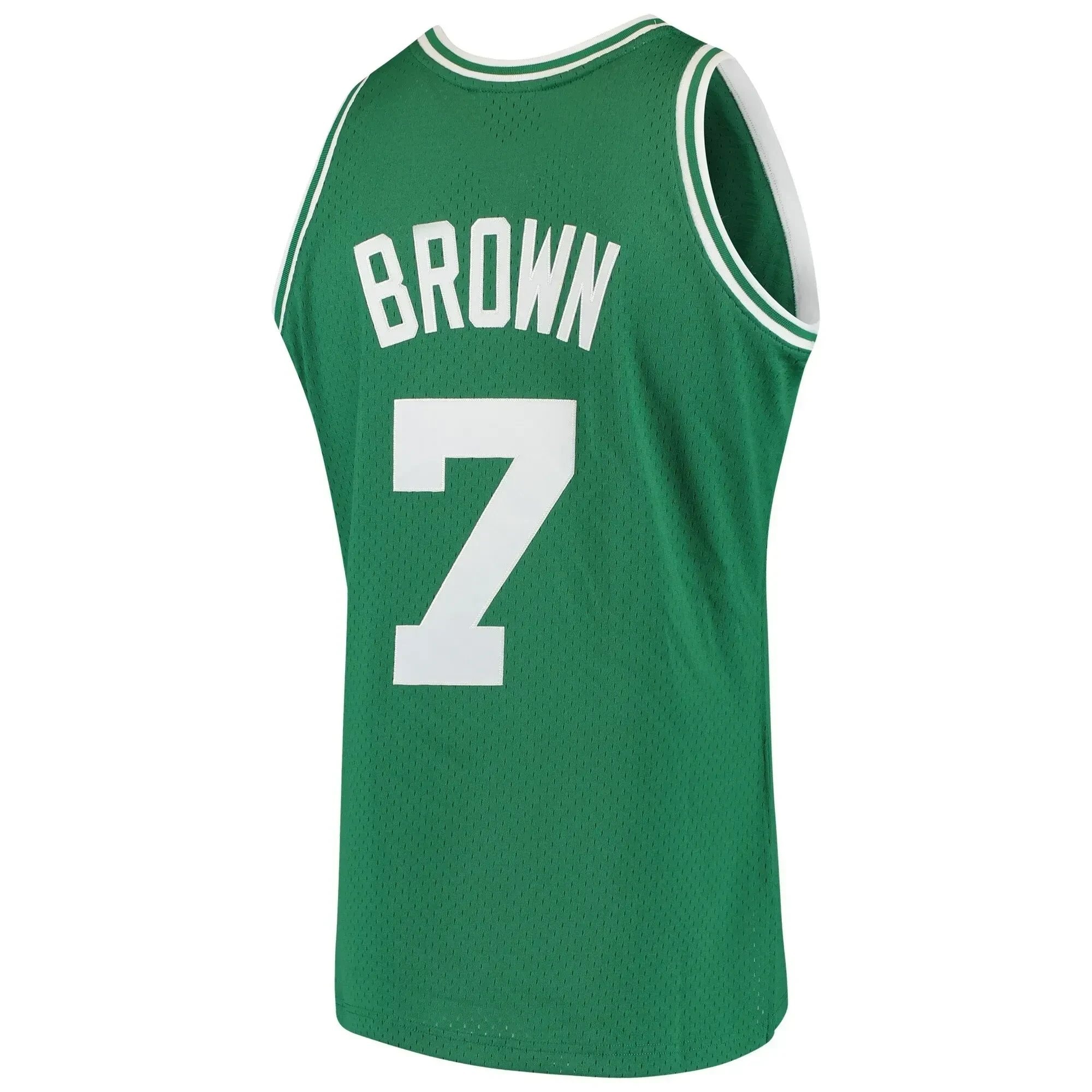 Dee Brown Boston Celtics Mitchell Ness 1985-86 Hardwood Classics Swingman Jersey - Kelly Green