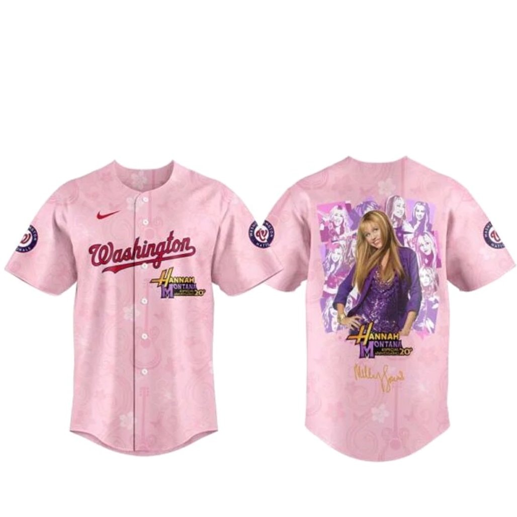 Baseball Team x Hannah Montana 20th Anniversary Baseball Jersey