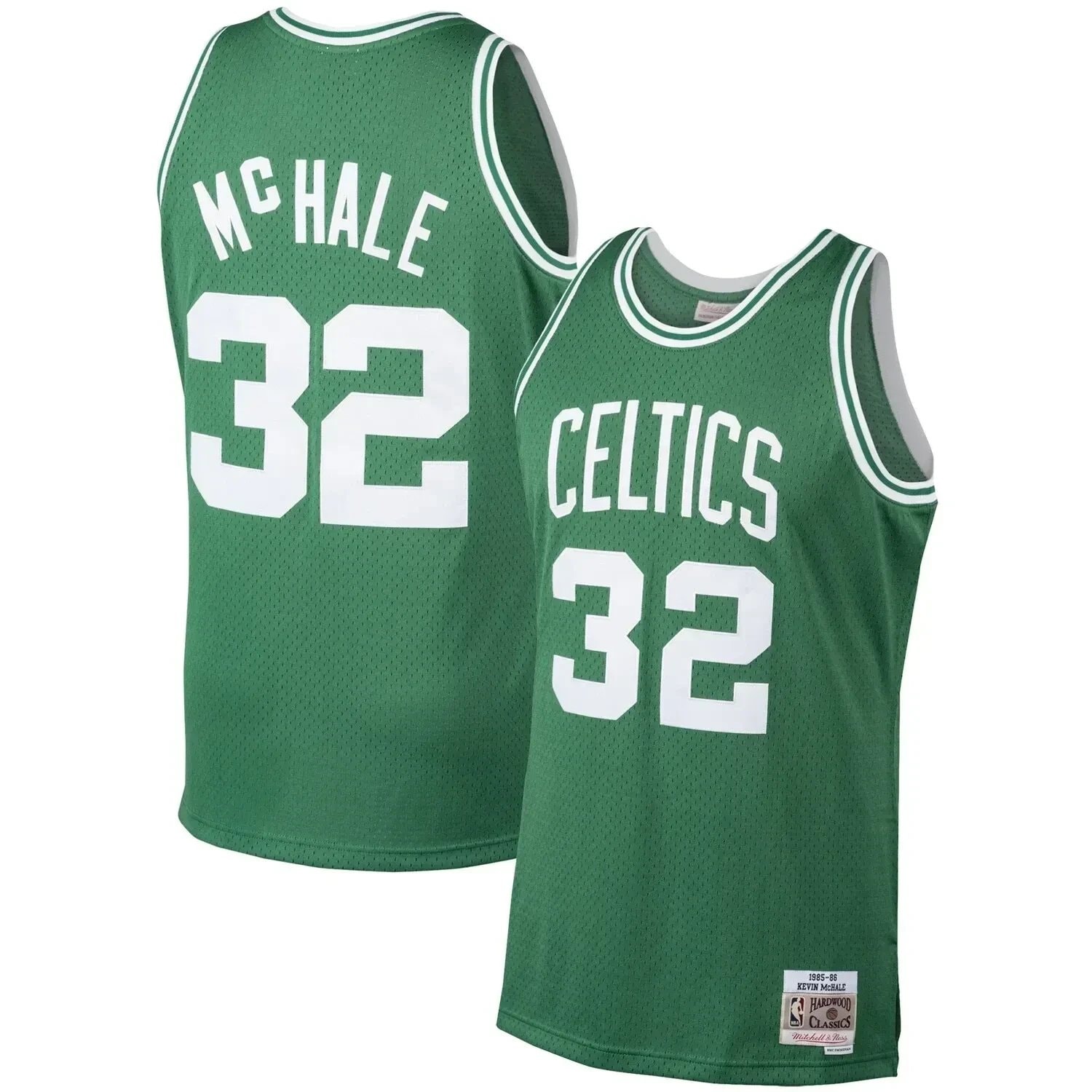 Kevin Mchale Basketball Team Mitchell Ness 1985-86 Hardwood Classics Swingman Player Jersey - Kelly Green