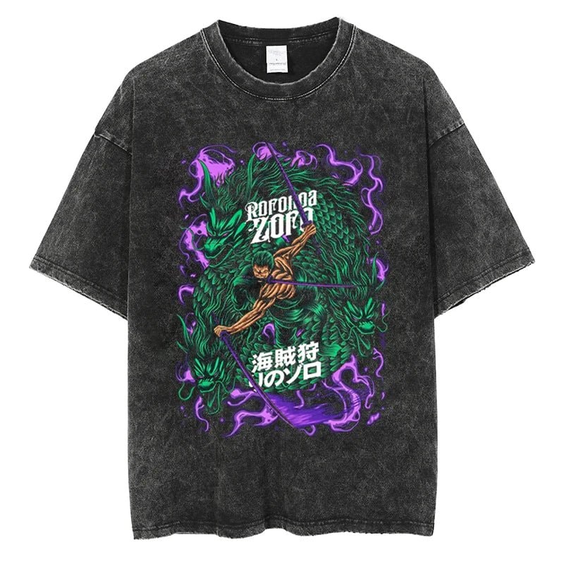 Roronoa Zoro "Pirate Hunter Zoro" Vintage T-shirt