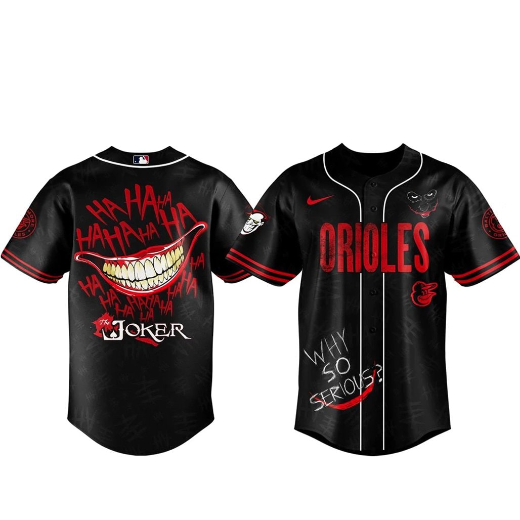 Baseball Team X Joker Game Night 2026 Baseball Jersey