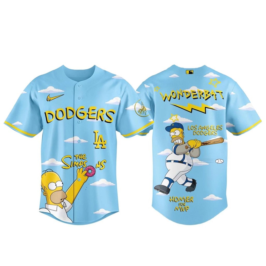 Baseball Team x The Simpsons Night 2026 Baseball Jersey