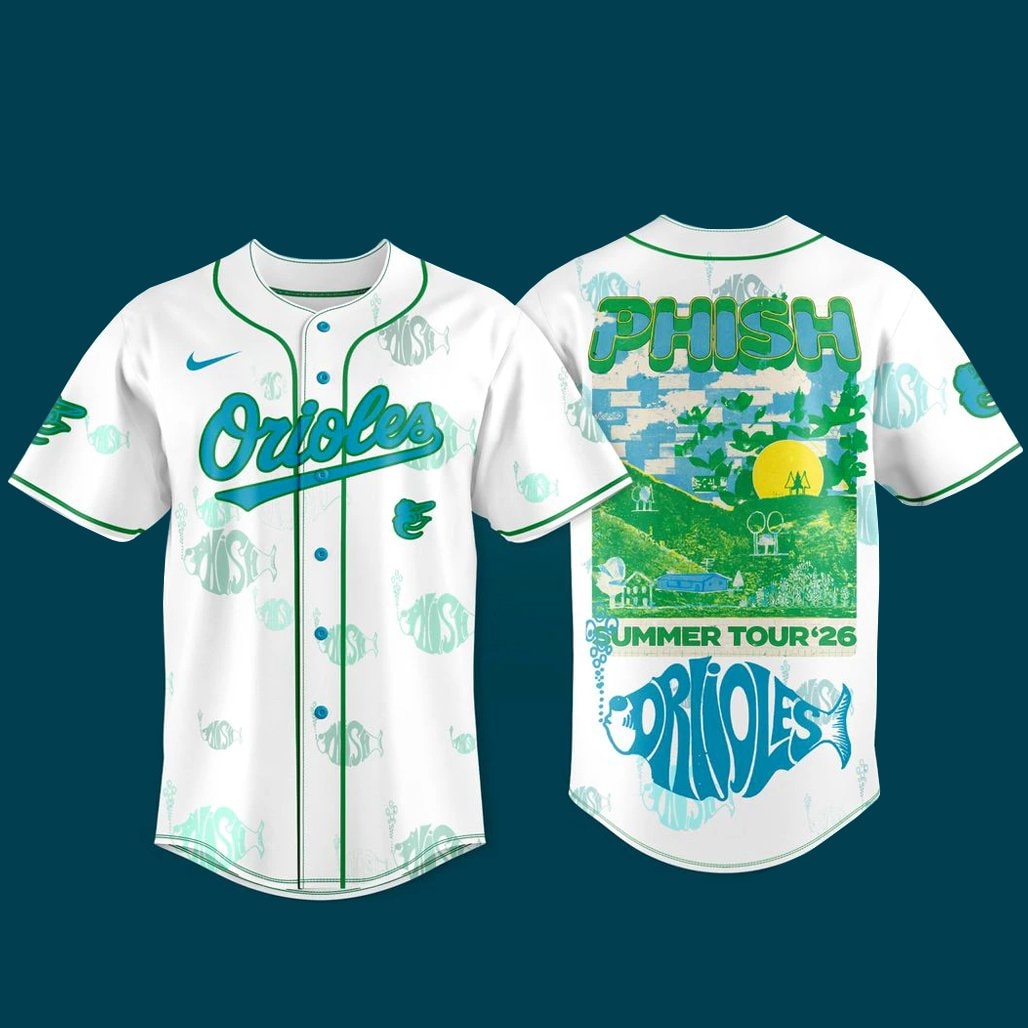 Baseball Team x Phish Summer Tour 2026 Baseball Jersey