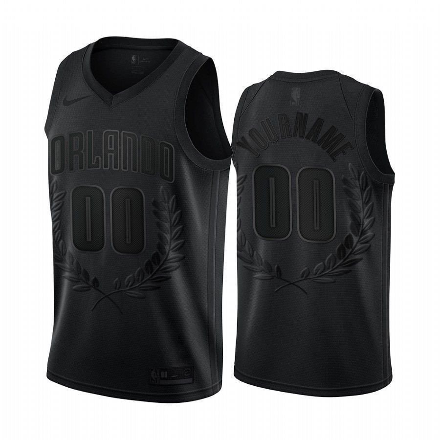 Men's Custom Orlando Magic Black Glory Awards Jersey - Multicolor, Sizes S-3XL
