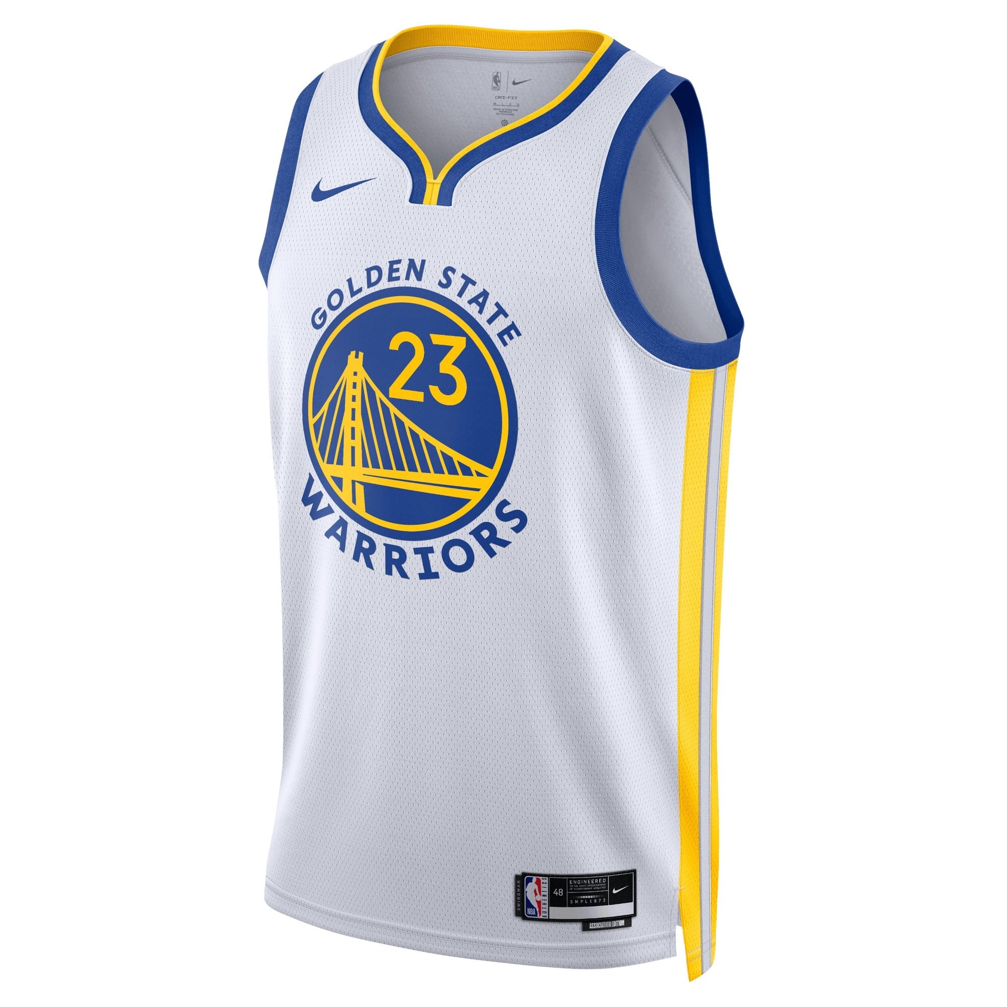 Golden State Warriors Association Edition Swingman Jersey White Draymond Green Unisex
