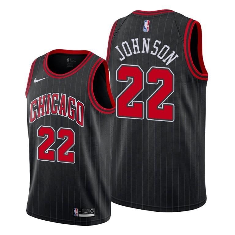 Alize Johnson Basketball Team Black Statement Edition Jersey 24 - Men Jersey