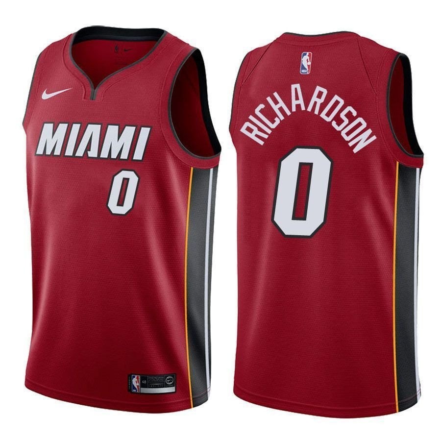 Men's Josh Richardson #0 State Red Basketball Jersey - Breathable Polyester