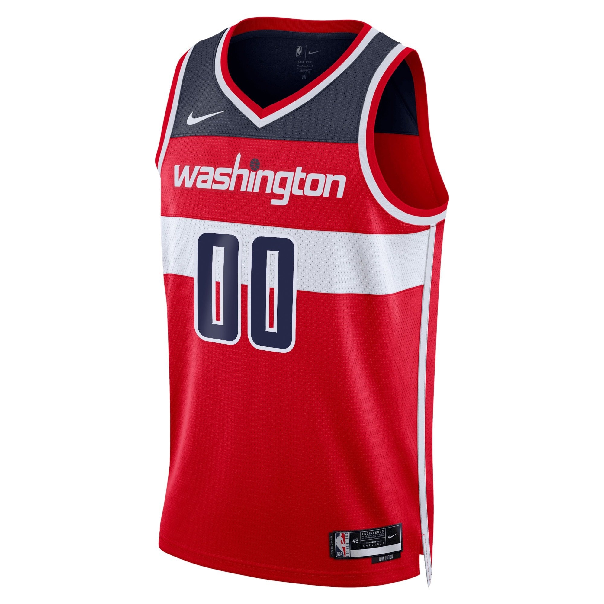 Washington Wizards Icon Swingman Custom Jersey Unisex Multicolor