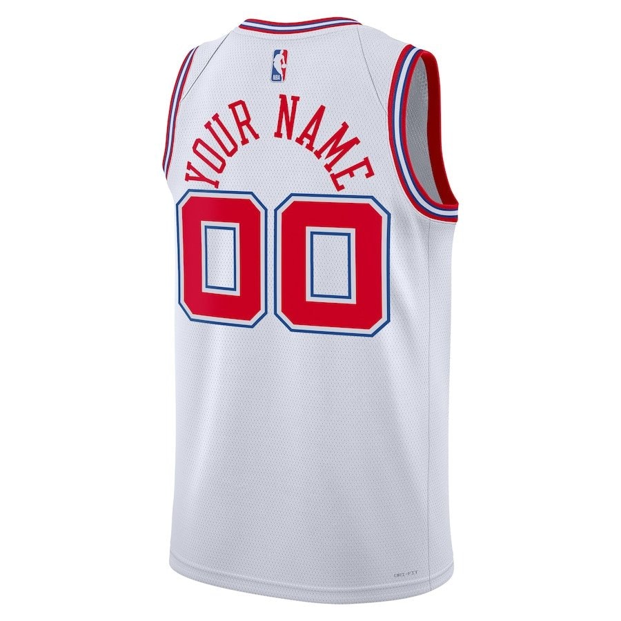 Houston Rockets 2023/24 City Edition Swingman Custom Jersey White Unisex