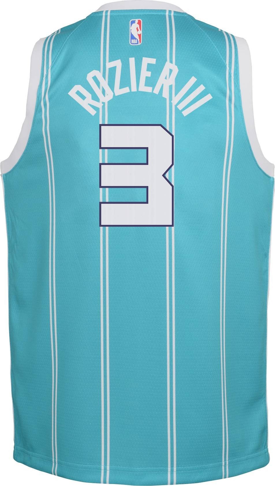 Jordan Youth Charlotte Hornets Terry Rozier Iii 3 Teal Dri-fit Swingman Jersey