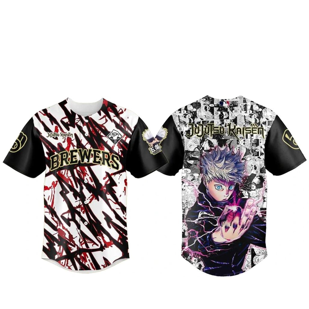 Baseball Team x Satoru Gojo Baseball Jersey