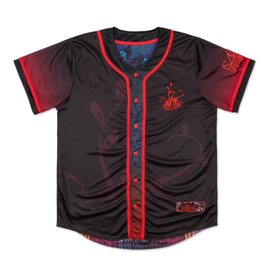 Ganja White Night Merch Baseball Jersey Bassline 3.0 Reversible Baseball Jersey Music Fan Gifts