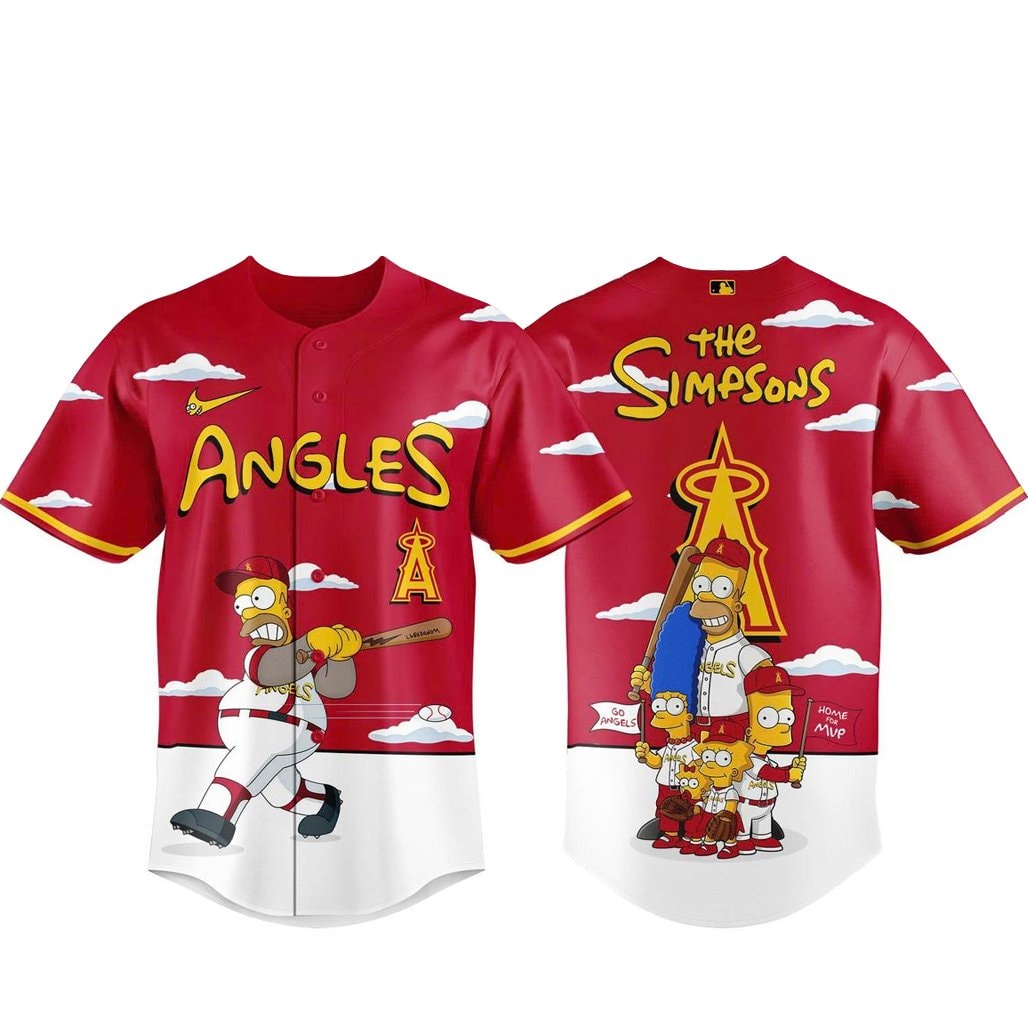 Baseball Team x The Simpsons 2026 Major Gameday Baseball Jersey