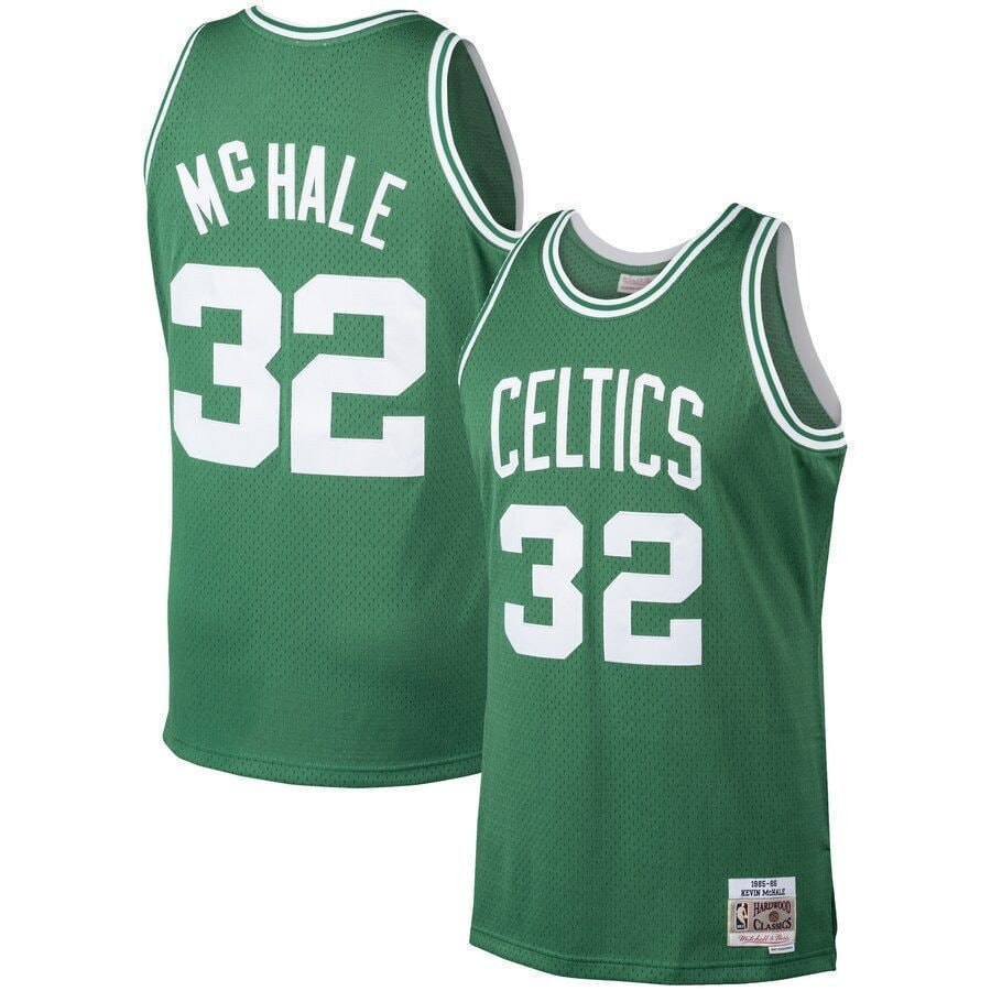 Kevin Mchale Basketball Team Mitchell & Ness 1986-87 Hardwood Classics Swingman Jersey - Kelly Green