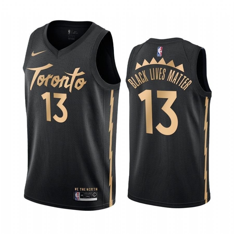 Malcolm Miller Black Lives Matter Raptors City Unisex Jersey Multicolor S-3XL