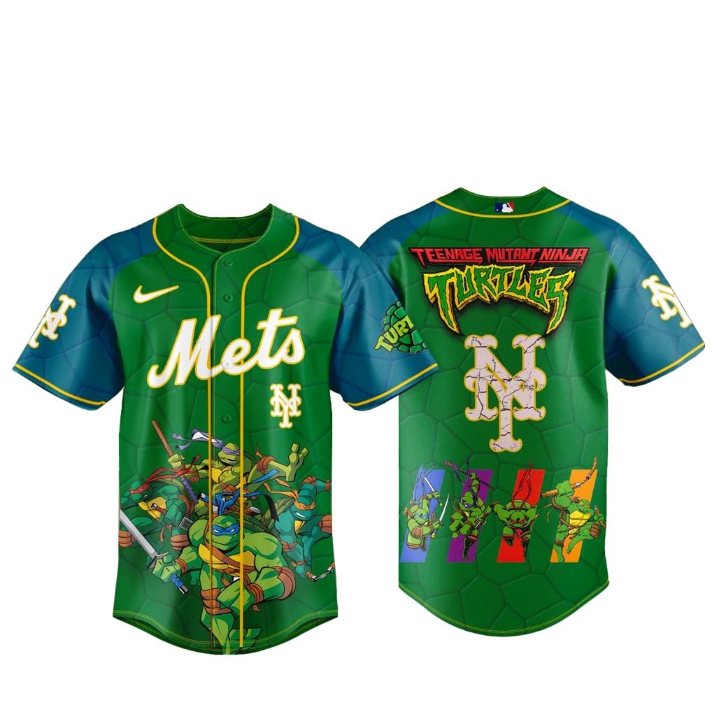 Baseball Team x Teenage Mutant Ninja Turtles 2026 Baseball Jersey