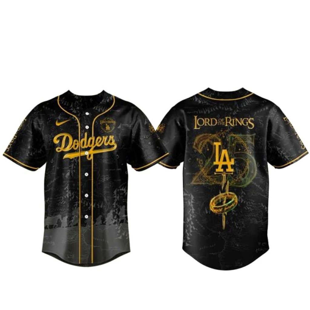 Baseball Team x The Lord Of The Rings 25th Anniversary Baseball Jersey