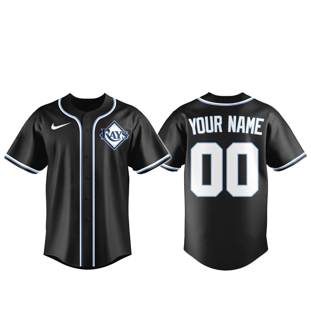 Custom Name and Number Baseball Team Blackout Built For The Night 2026 Baseball Jersey
