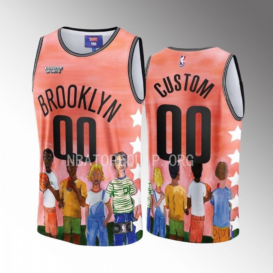 Custom Basketball Team Basketball & KidSuper Studios Unisex Hometown Jersey