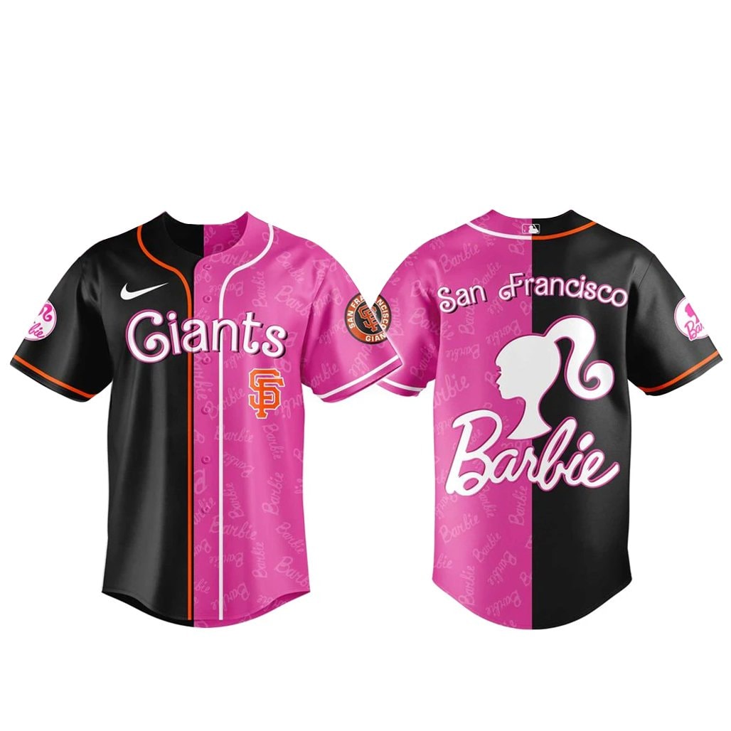 Baseball Team x Barbie Night Game Baseball Jersey