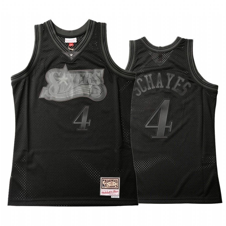 Men's Philadelphia 76ers Dolph Schayes 4 Throwback Tonal Jersey