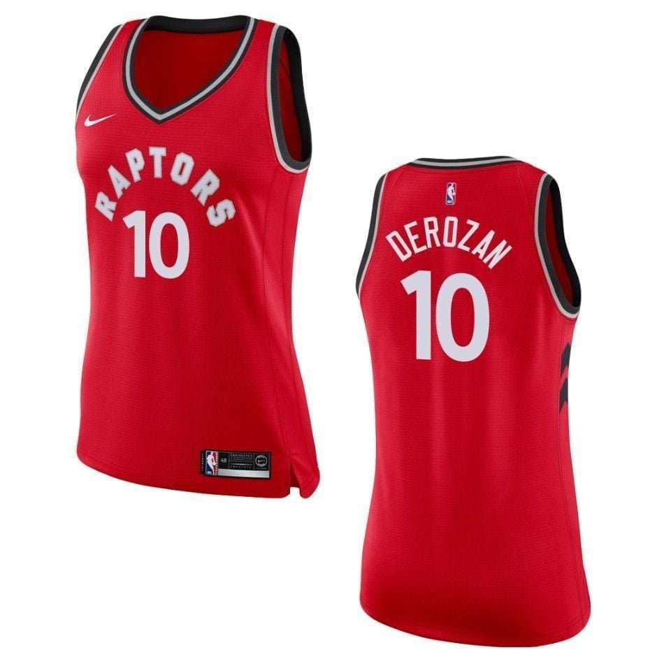 Women's Basketball Team 10 Demar Derozan Icon Swingman Jersey - Red