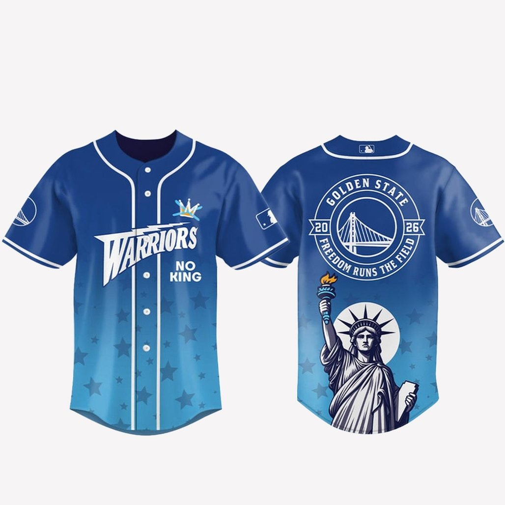 Basketball Team 2026 No Basketball Team Freedom Runs The Field Baseball Jersey