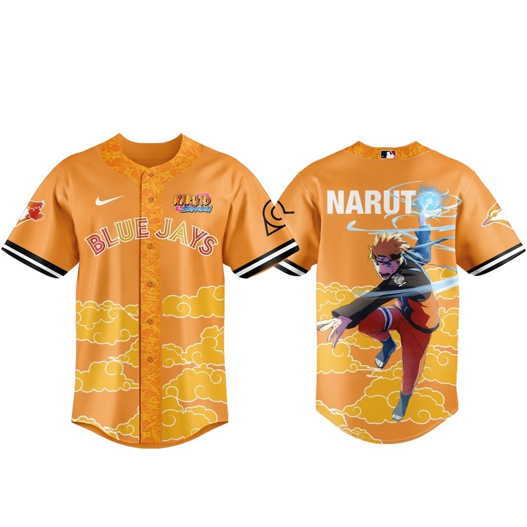 Baseball Team x Naruto Night 2026 Baseball Jersey Version 1