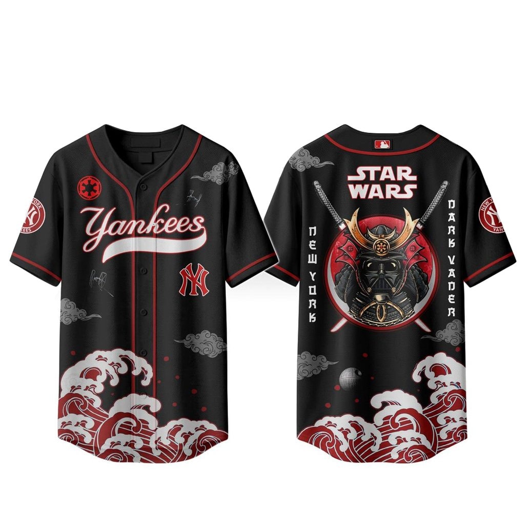 Baseball Team x Samurai Star Wars Baseball Jersey