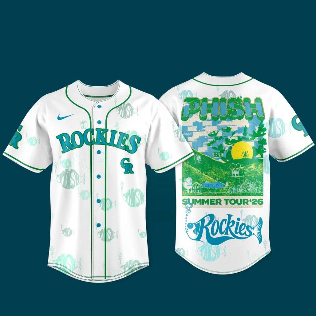 Baseball Team x Phish Summer Tour 2026 Baseball Jersey