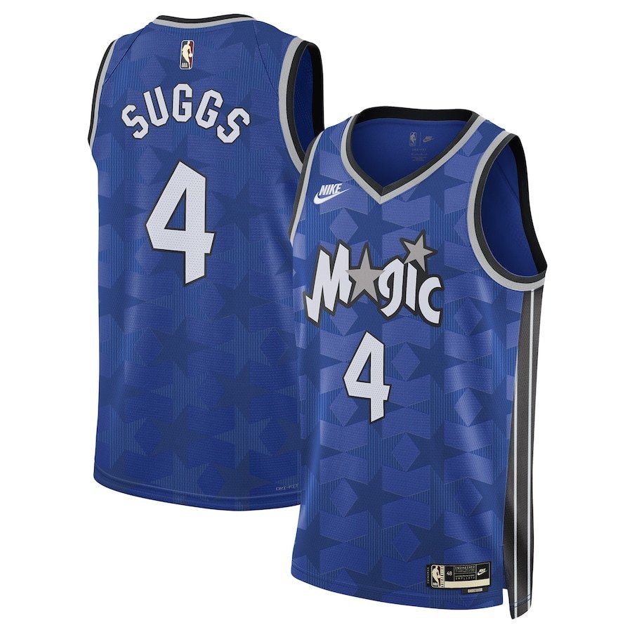 Jalen Suggs Orlando Magic Unisex 2023/24 Swingman Jersey Classic Edition Blue
