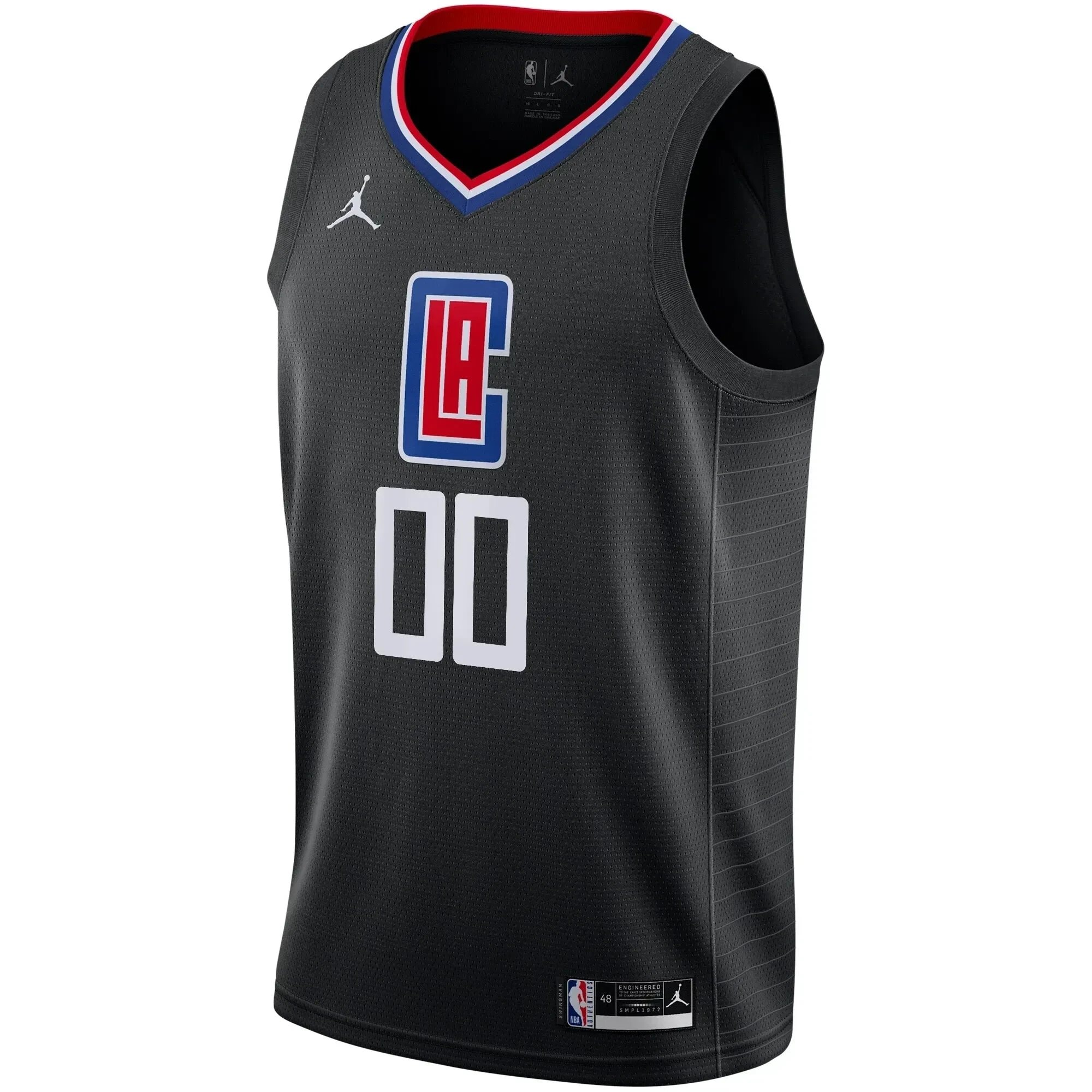 La Clippers Swingman Custom Jersey - Statement Edition - Black