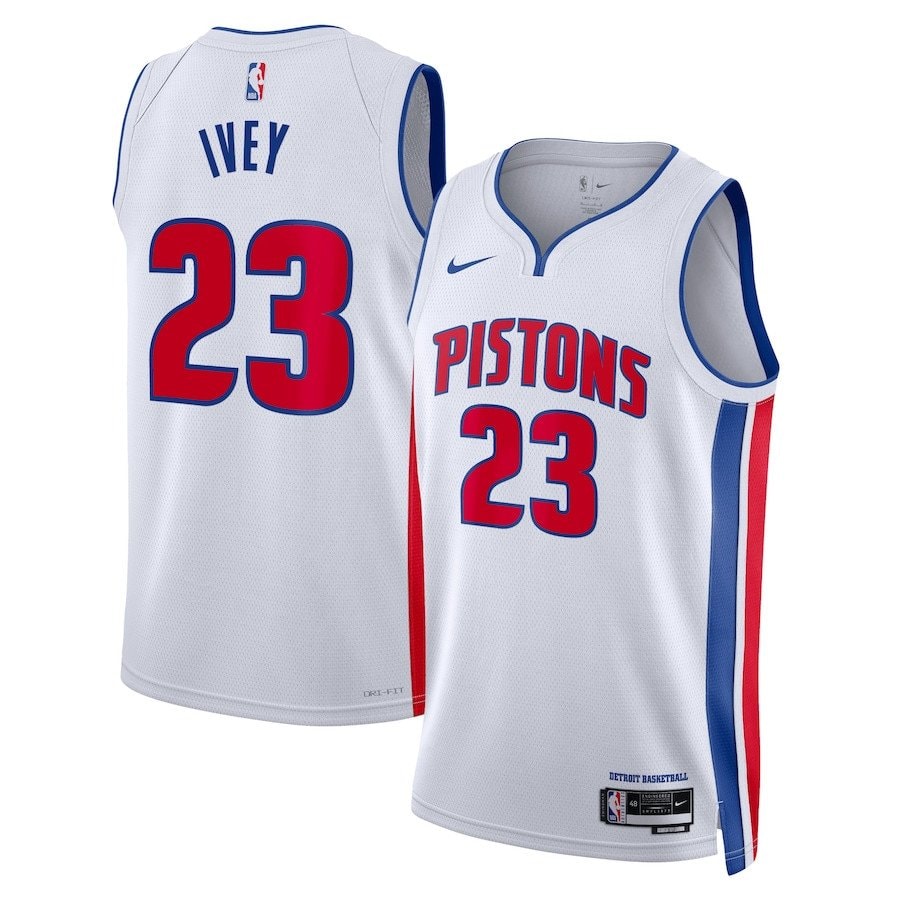Jaden Ivey 23 Detroit Pistons Unisex Swingman Jersey Association Edition White