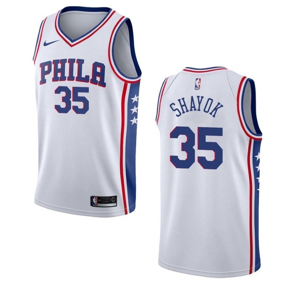 Men's Basketball Team 35 Marial Shayok Association Swingman Jersey - White