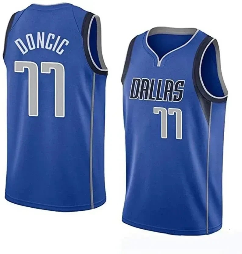 Dallas Mavericks Luka Doncic 77 Jersey Unisex Multicolor S-3XL