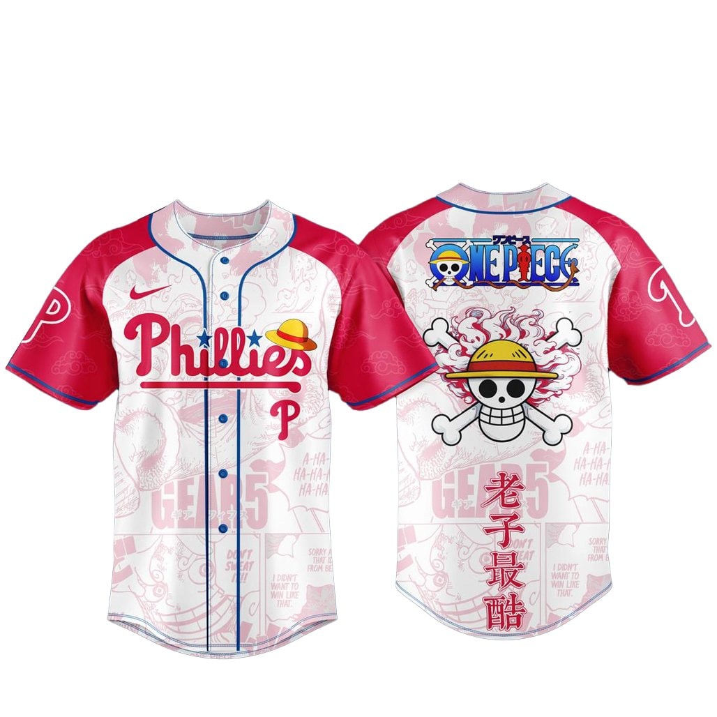 Baseball Team x One Piece Night 2026 Game Baseball Jersey
