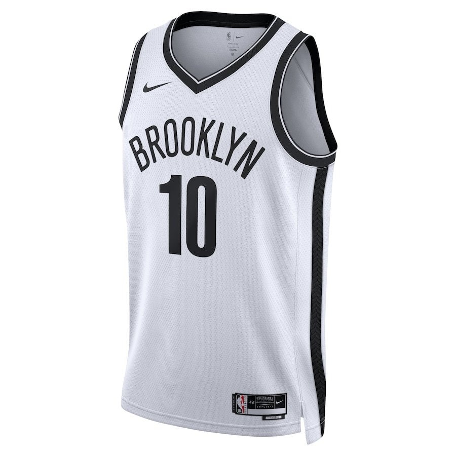 Ben Simmons 10 Brooklyn Nets Unisex Swingman Jersey Association Edition White
