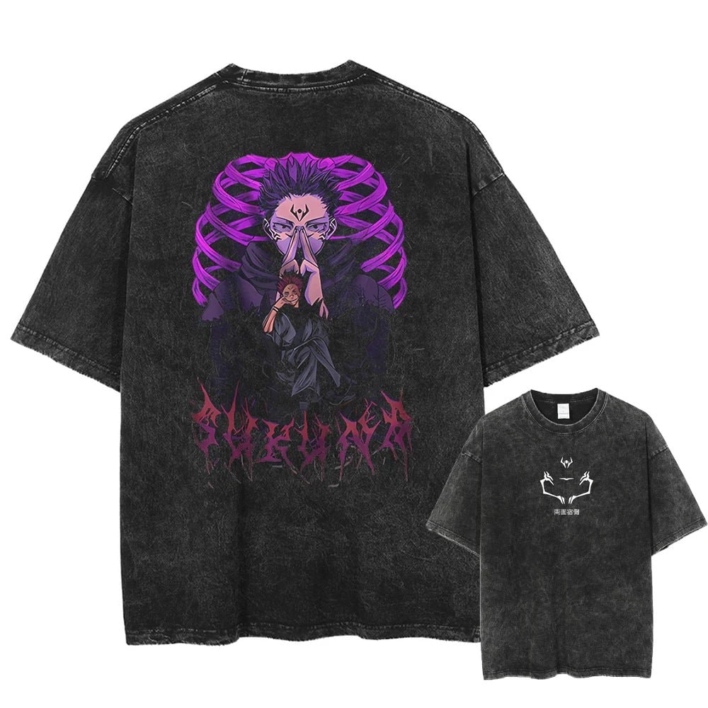 Sukuna "The Fallen One" Vintage T-Shirt