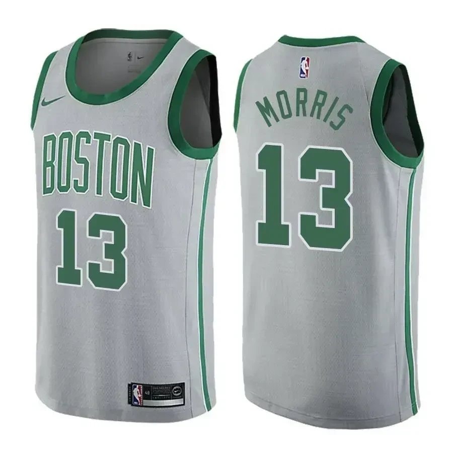 Marcus Morris Celtics City Edition Gray Jersey Men's Sizes S-3XL