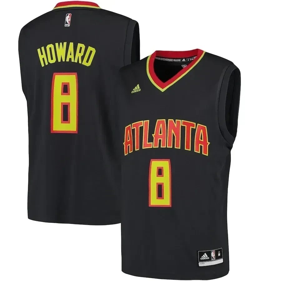 Dwight Howard Atlanta Hawks Road Jersey Charcoal Unisex Adult Sizes S-3XL