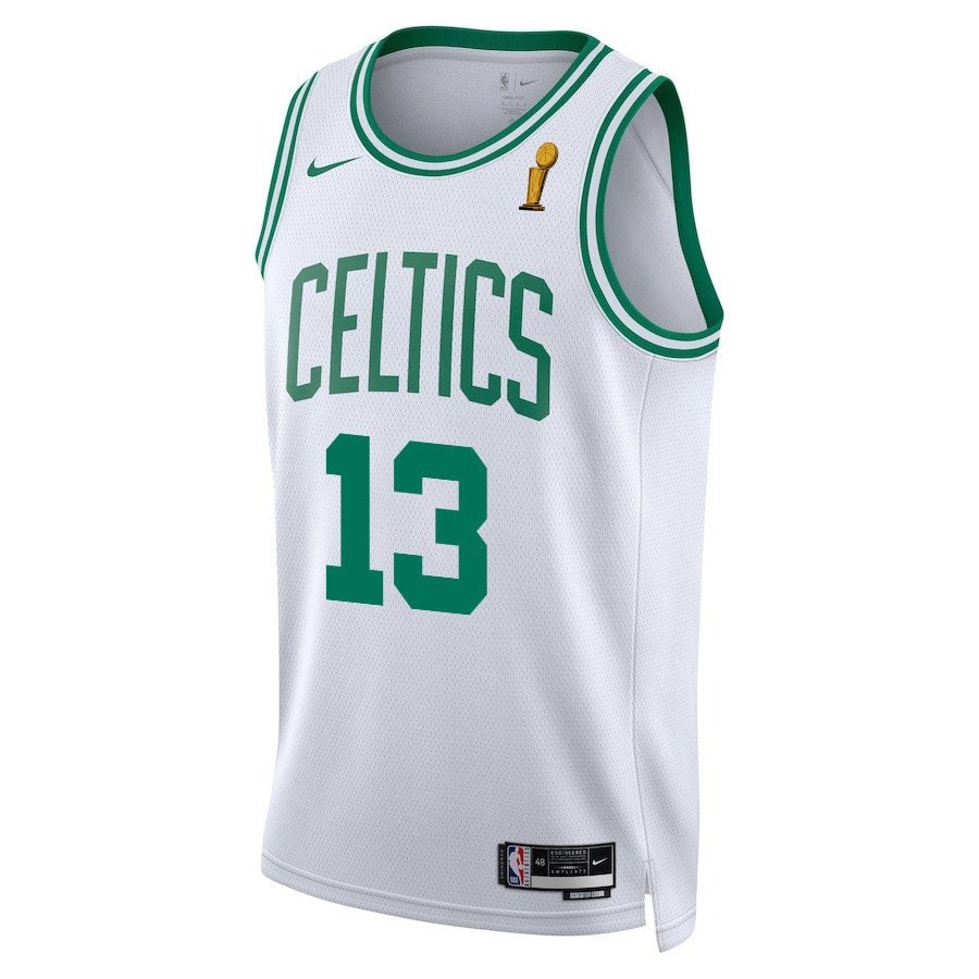 Drew Peterson 13 Boston Celtics 2024 Finals Champions Swingman Jersey Association Edition White